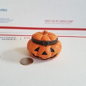 Halloween Pumpkin Jewelry Box